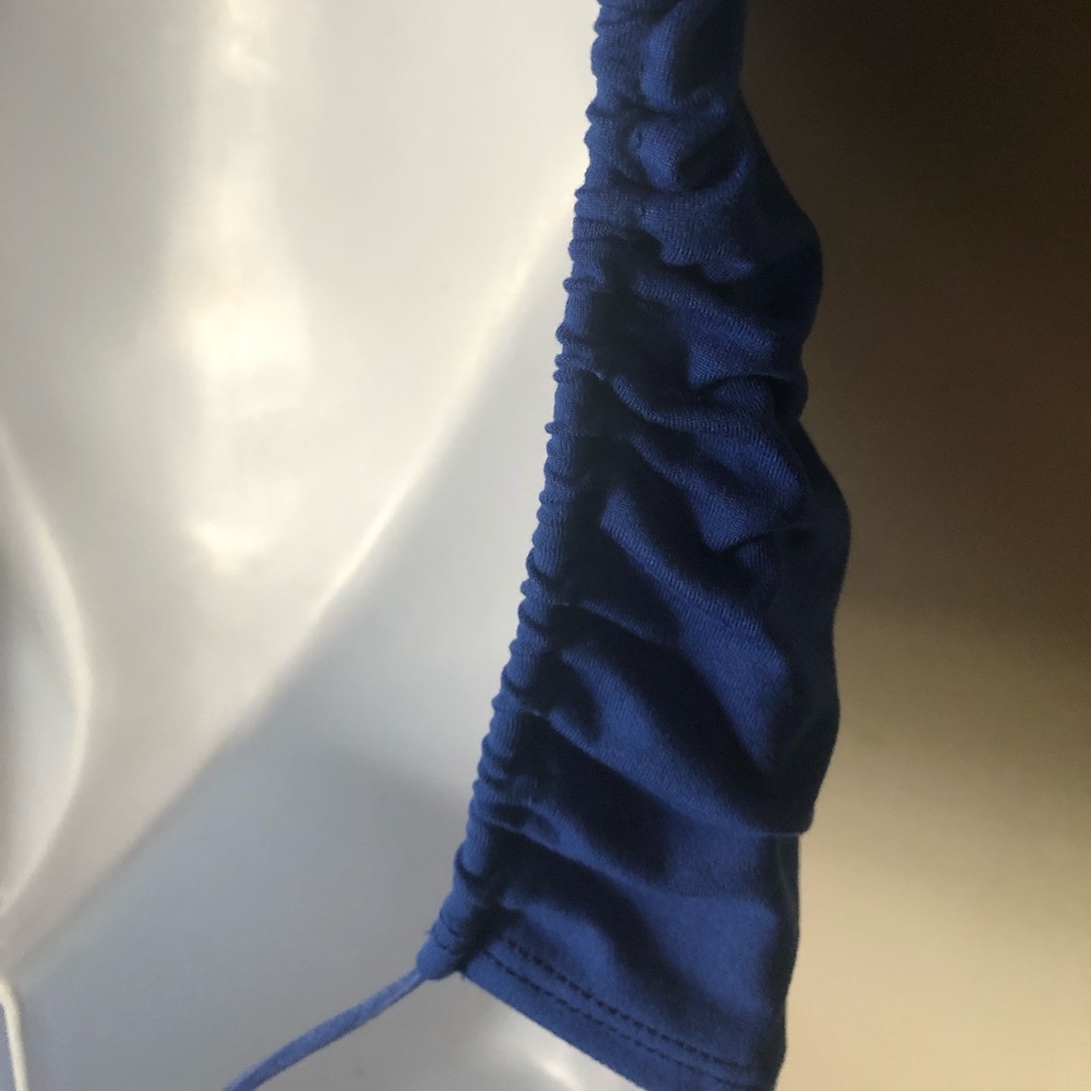 Blue Top Ruched sides - Picture 4 of 6